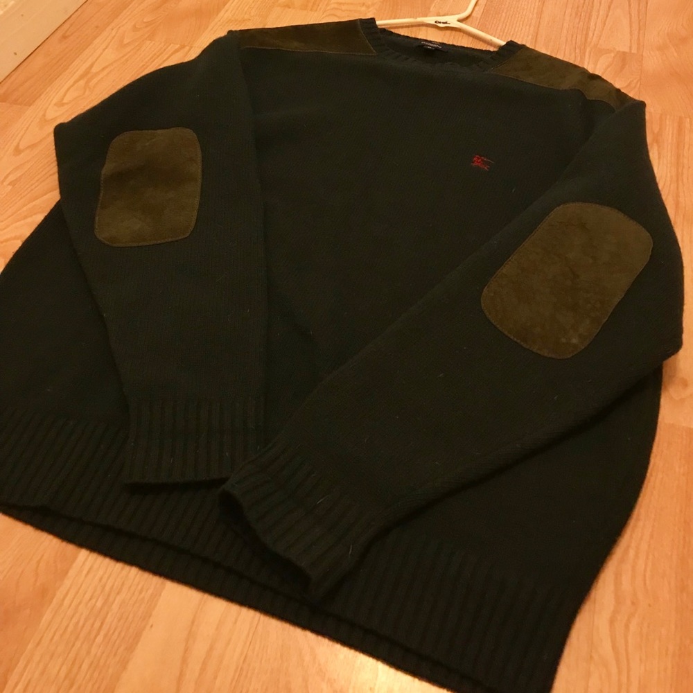 Vintage Burberry w/ suede details